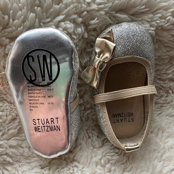 Stuart Weitzman baby shoes size 2 - Picture 3 of 4